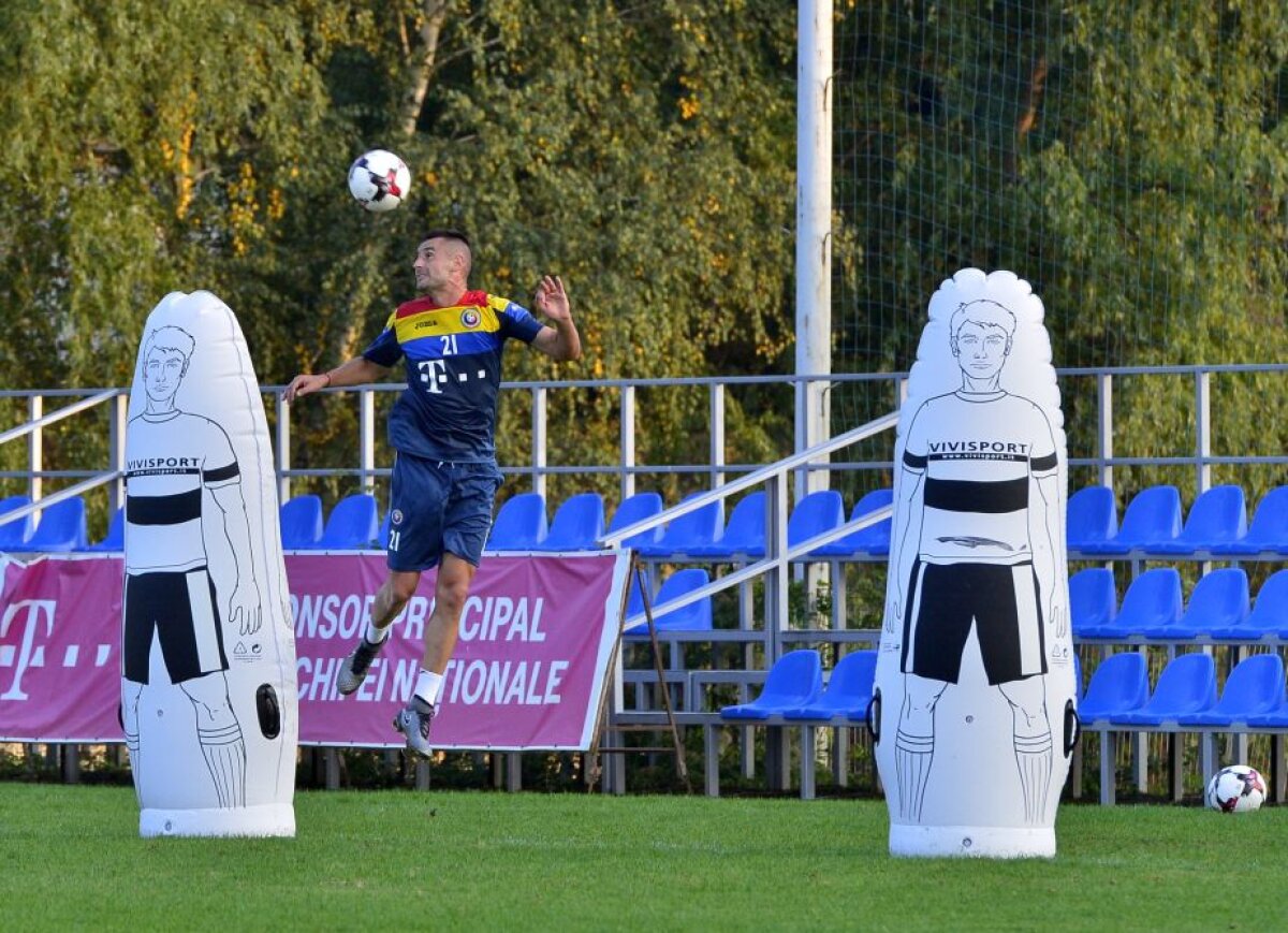 GALERIE FOTO + VIDEO 400 de copii vor asista la antrenamentul de azi al naționalei! Un fost jucător de la Steaua și FC Național a venit la Mogoșoaia