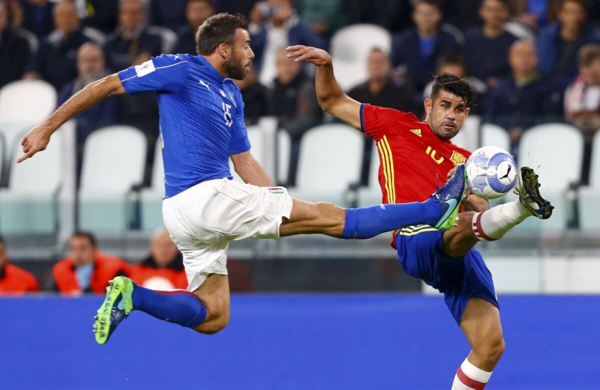 FOTO și VIDEO Italia și Spania au remizat în meciul-vedetă al serii, în preliminariile pentru Campionatul Mondial, Croația a realizat scorul zilei » Toate rezultatele AICI!