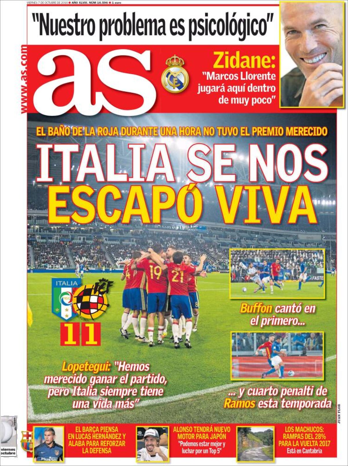 Ce scriu azi ziarele de sport din lume (7 octombrie 2016)