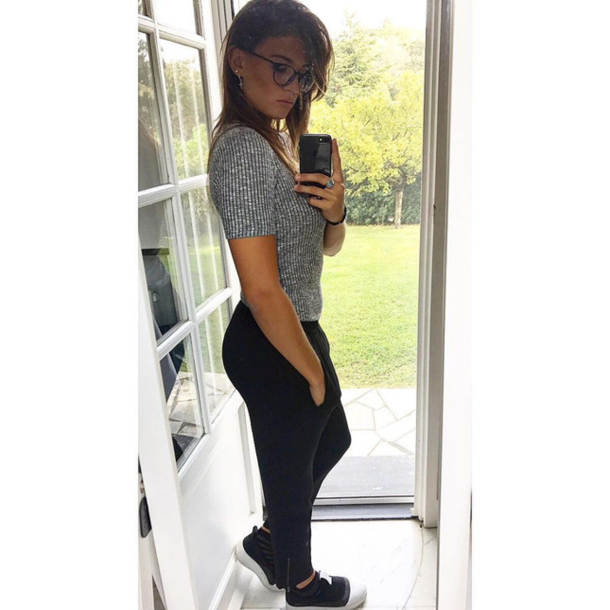 FOTO Antrenoarea lui FantAntonio » Soția sexy și sportivă a lui Cassano îl pune la muncă pe fotbalist