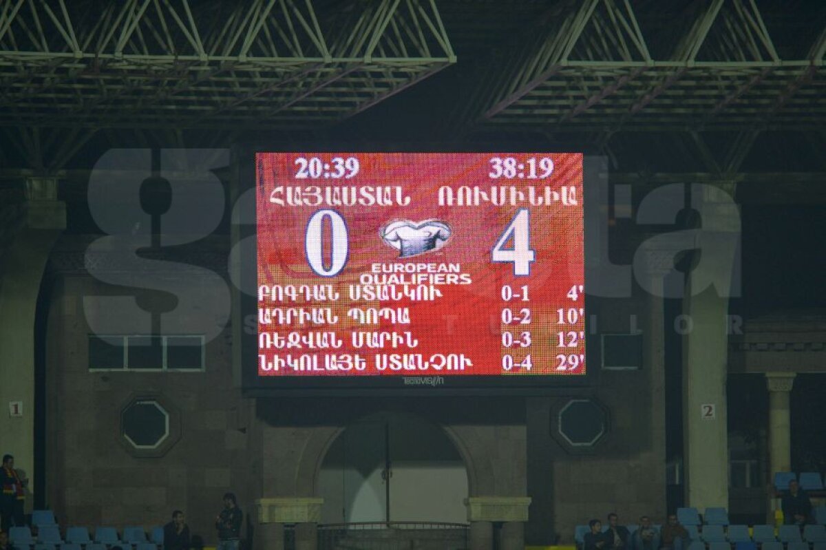 GALERIE FOTO + VIDEO "Manita" la Erevan » "Tricolorii" au avut parte de o seară perfectă: 5-0 cu Armenia!