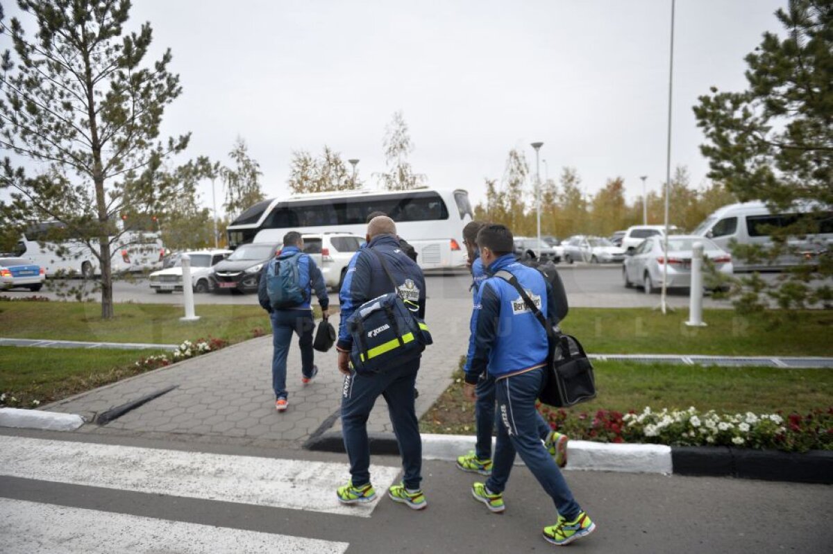 GALERIE FOTO România a aterizat în această dimineață la Astana! Jucătorii au zburat imediat după meciul cu Armenia