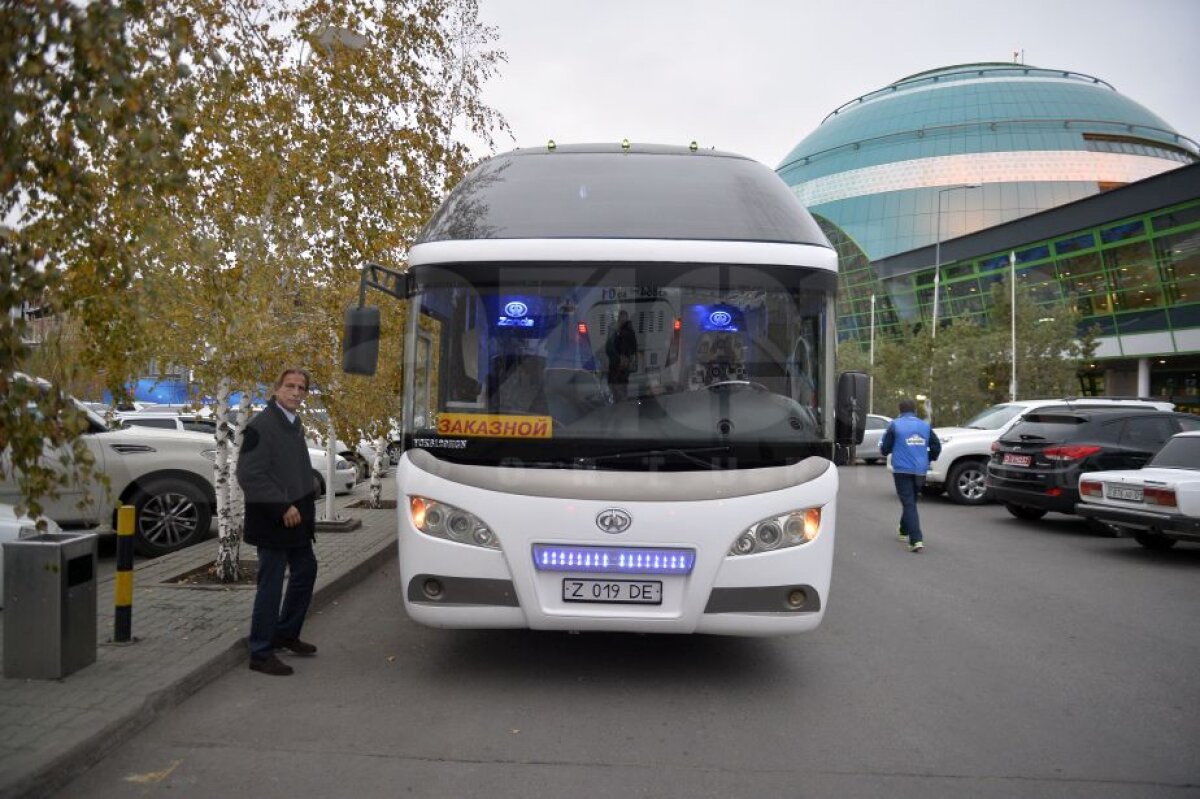 GALERIE FOTO România a aterizat în această dimineață la Astana! Jucătorii au zburat imediat după meciul cu Armenia