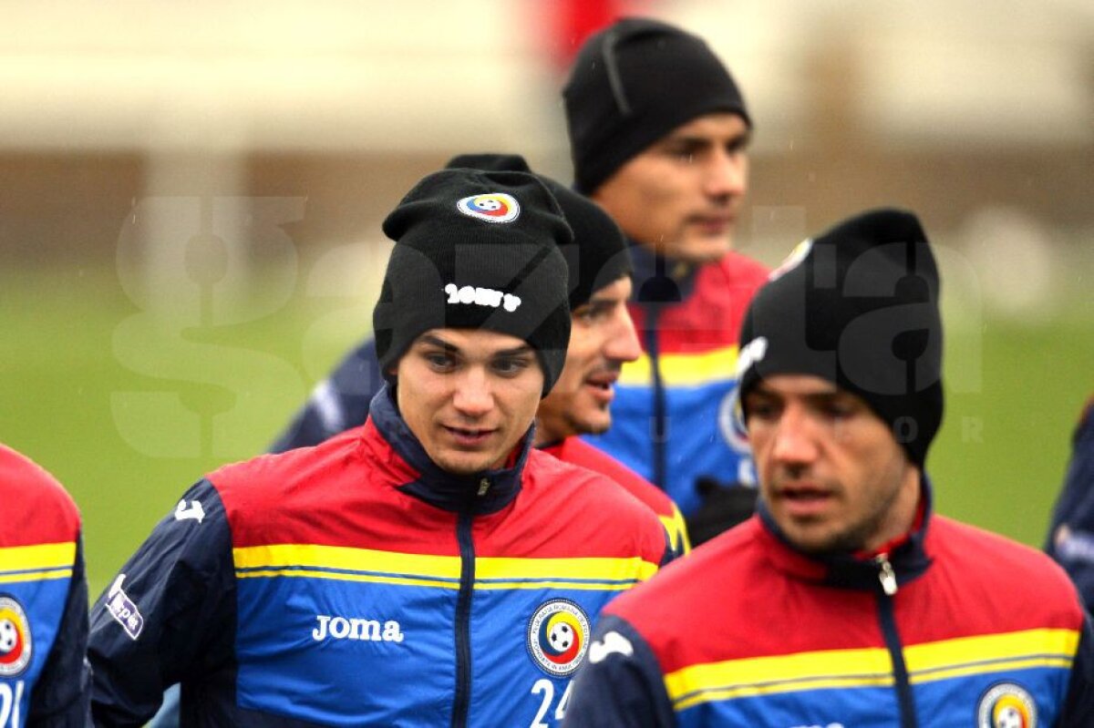 GALERIE FOTO "Tricolorii" s-au antrenat astăzi cu căciulile pe cap » Peste ce temperatură au dat ai noștri în Kazahstan