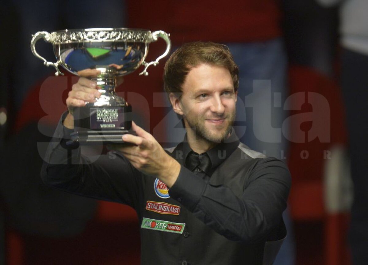 GALERIE FOTO Meci fabulos la București: Judd Trump a câștigat Mastersul European în fața lui Ronnie O'Sullivan!