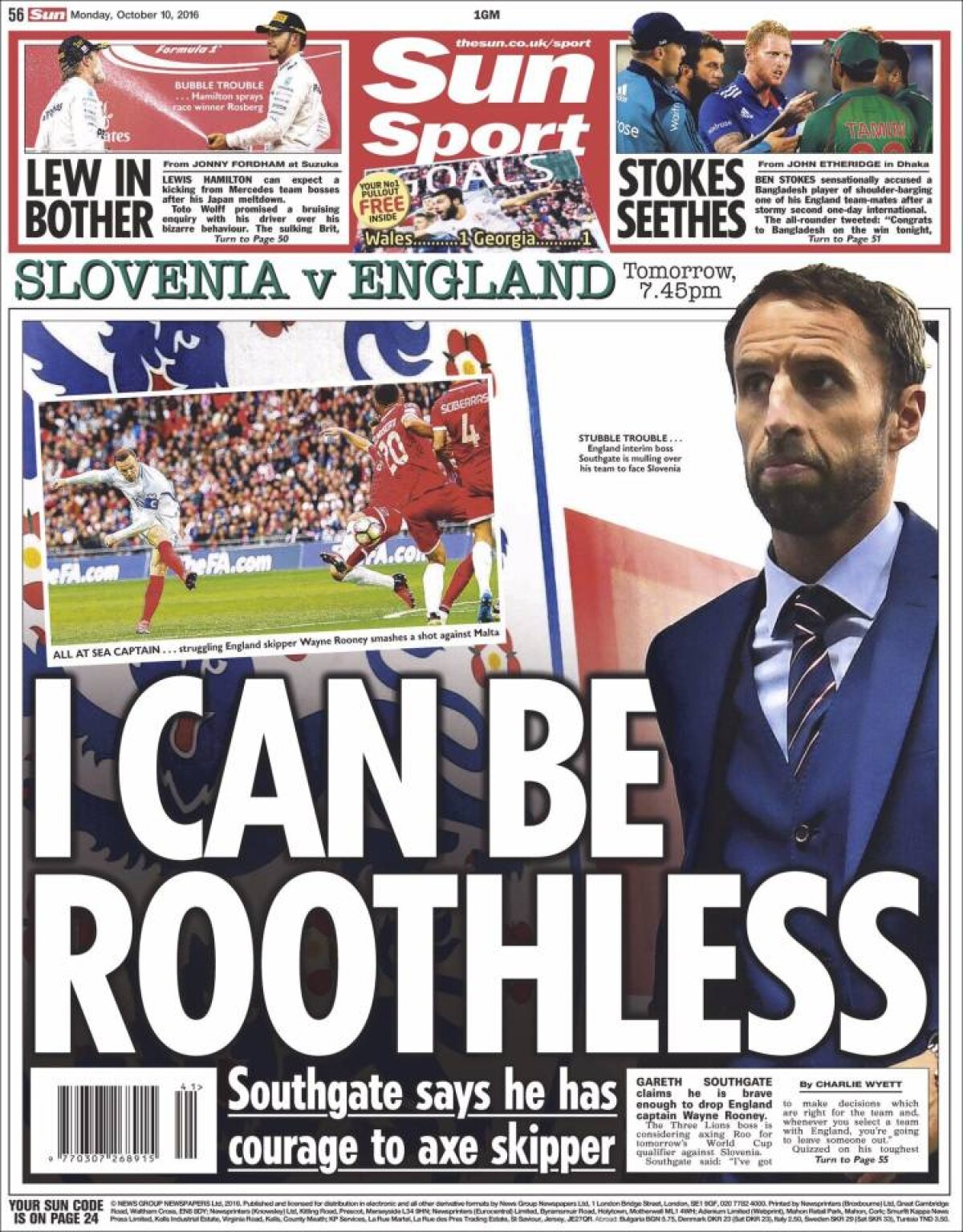 Ce scriu azi ziarele de sport din lume (10 octombrie 2016)