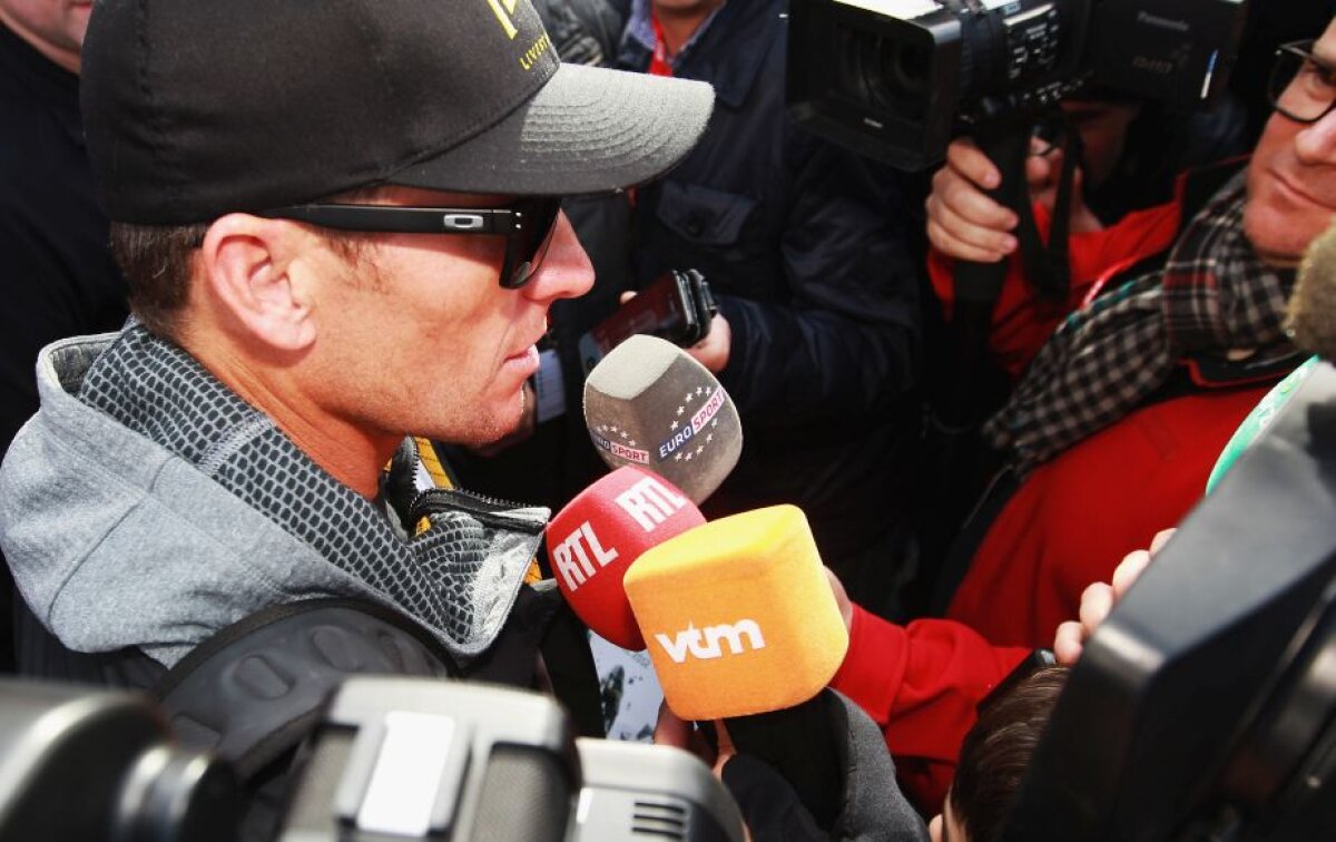 Acuzat de o nouă formă de dopaj, Lance Armstrong a trântit telefonul unui jurnalist: "Ești sărit de pe fix?!"