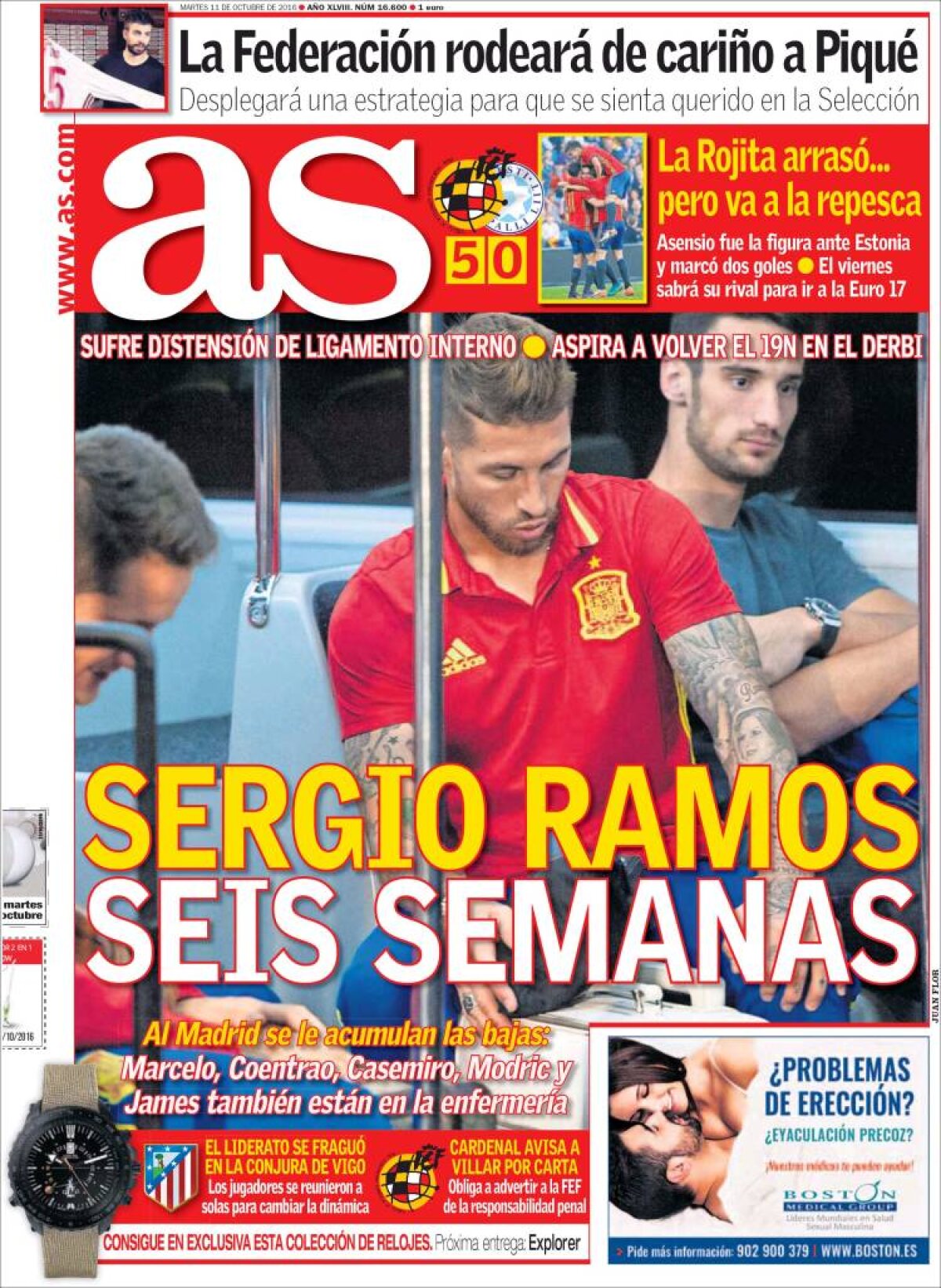 Ce scriu azi ziarele de sport din lume (11 octombrie 2016)