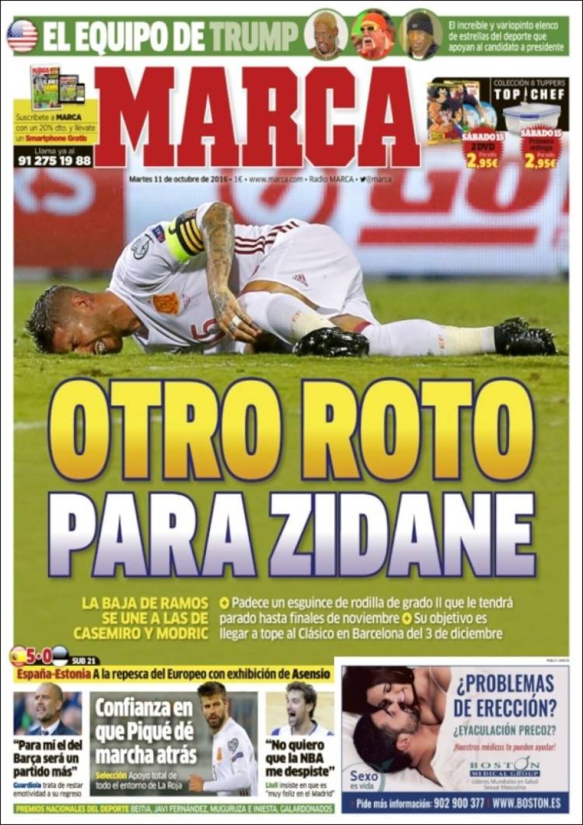 Ce scriu azi ziarele de sport din lume (11 octombrie 2016)