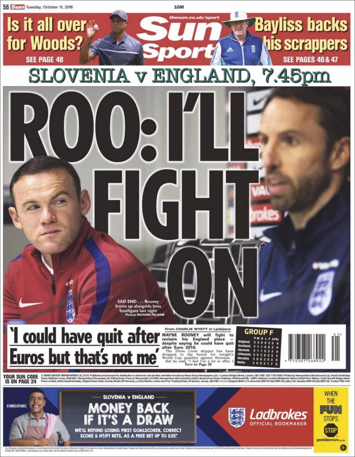 Ce scriu azi ziarele de sport din lume (11 octombrie 2016)