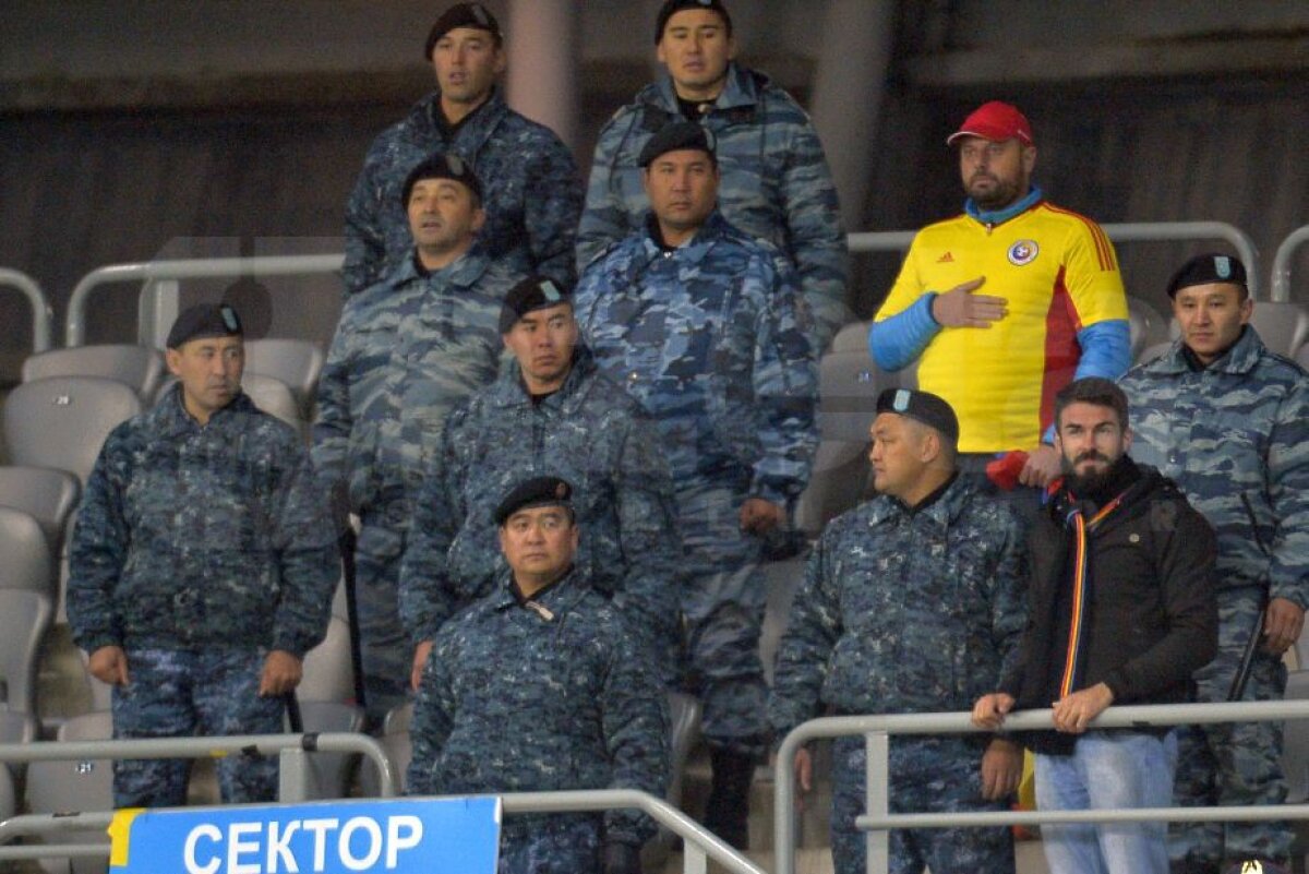 GALERIE FOTO Ca pe Ghencea odinioară! Imagini colosale de pe stadionul din Astana!