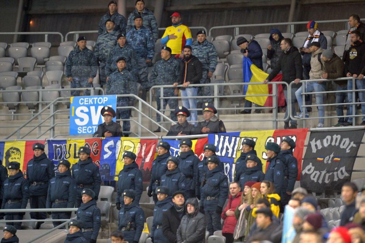 GALERIE FOTO Ca pe Ghencea odinioară! Imagini colosale de pe stadionul din Astana!