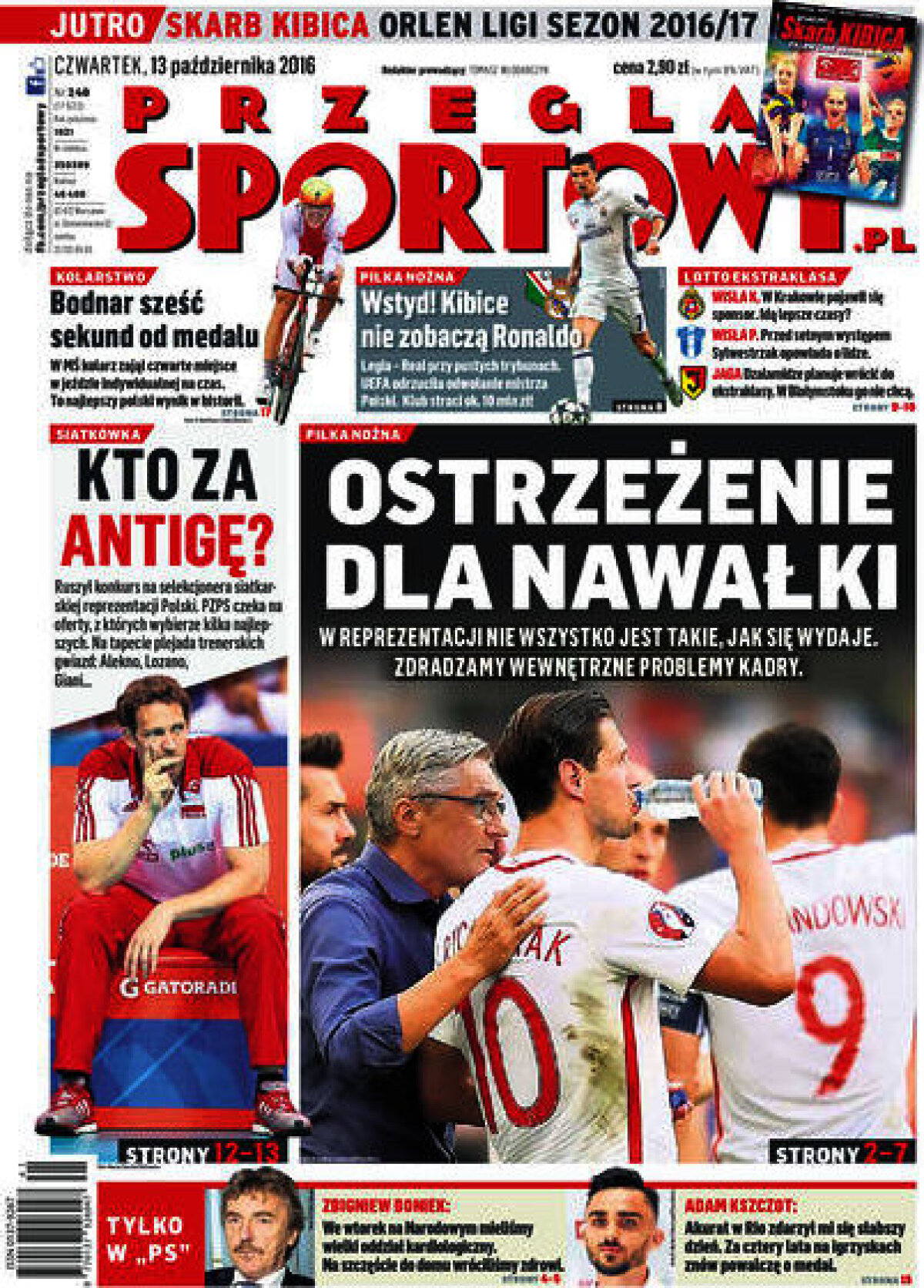 Ce scriu azi ziarele de sport din lume (13 octombrie 2016)