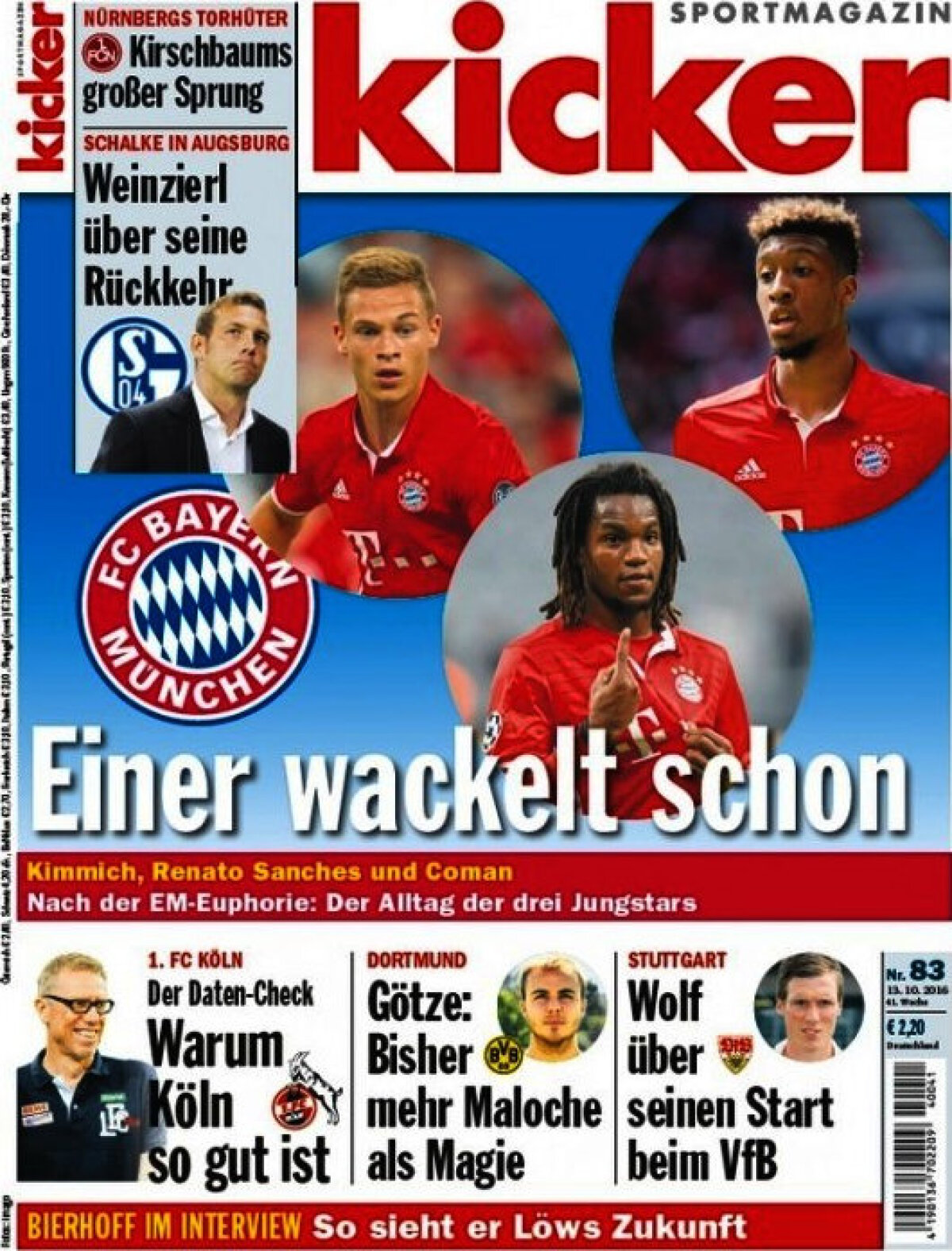 Ce scriu azi ziarele de sport din lume (13 octombrie 2016)