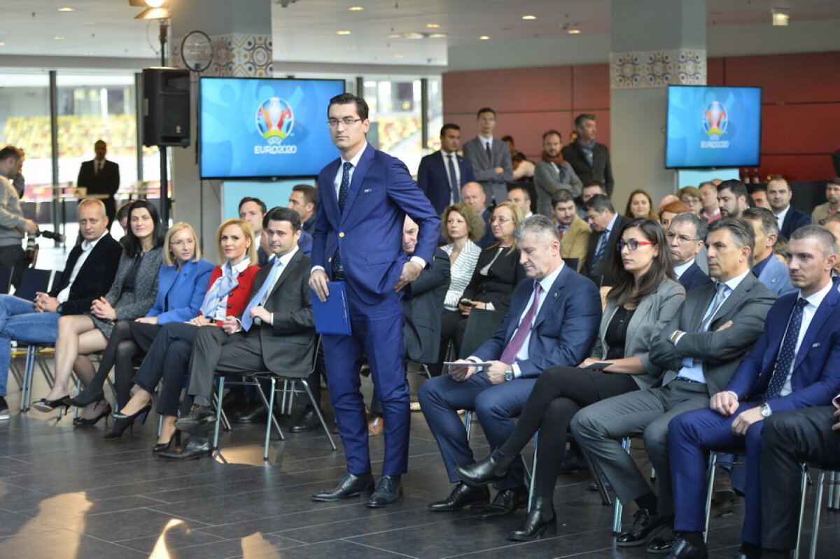 VIDEO+FOTO Astăzi s-a lansat logo-ul EURO 2020 în București! Evenimentul are loc la Arena Națională