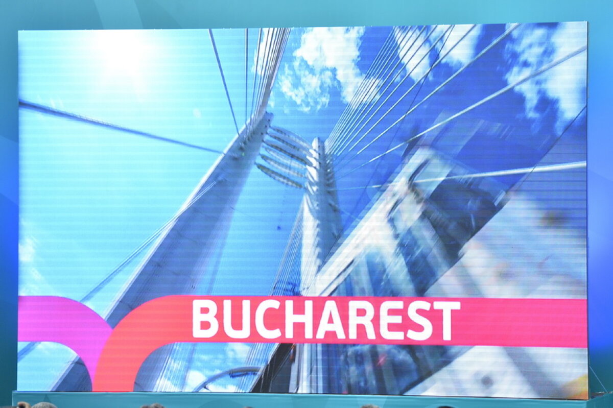 VIDEO+FOTO Astăzi s-a lansat logo-ul EURO 2020 în București! Evenimentul are loc la Arena Națională