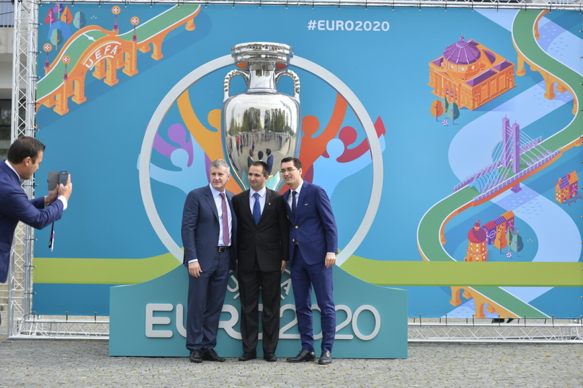 VIDEO+FOTO Astăzi s-a lansat logo-ul EURO 2020 în București! Evenimentul are loc la Arena Națională