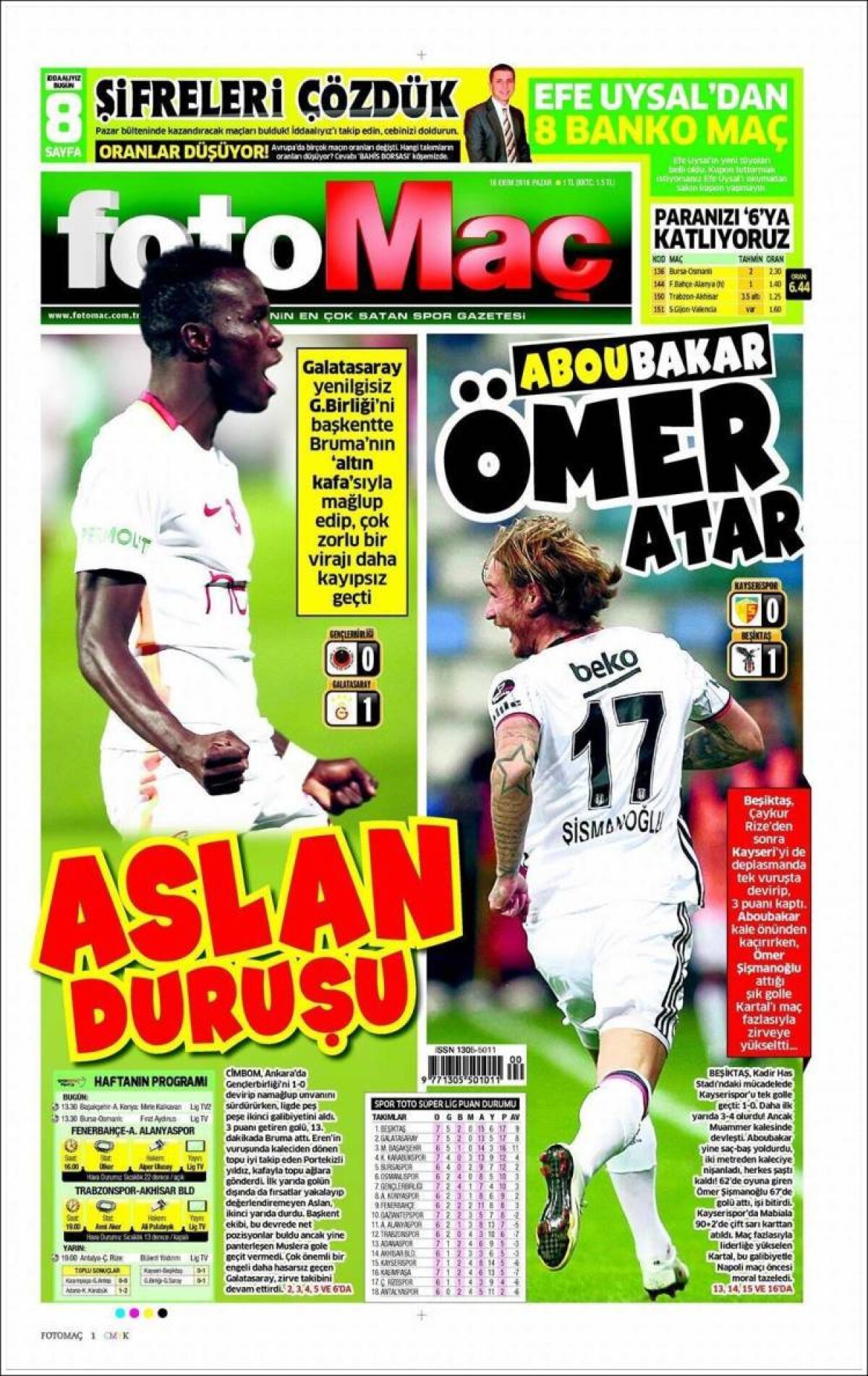 Ce scriu azi ziarele de sport din lume (16 octombrie 2016)