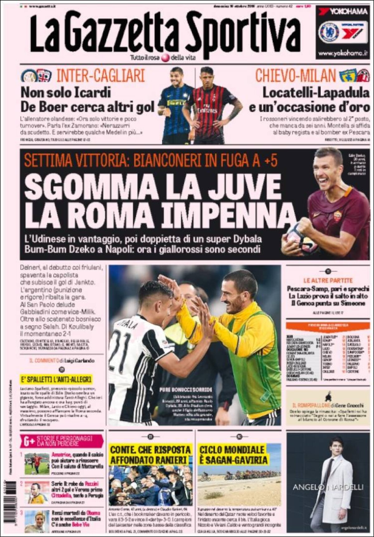 Ce scriu azi ziarele de sport din lume (16 octombrie 2016)