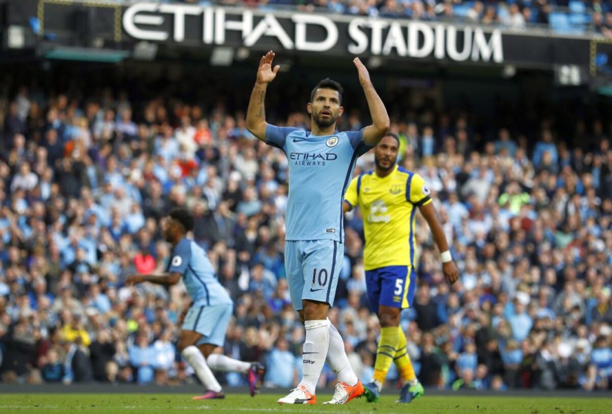 GALERIE FOTO Serie neagră pentru Kun Aguero! Cifră dezastruoasă pentru starul lui City