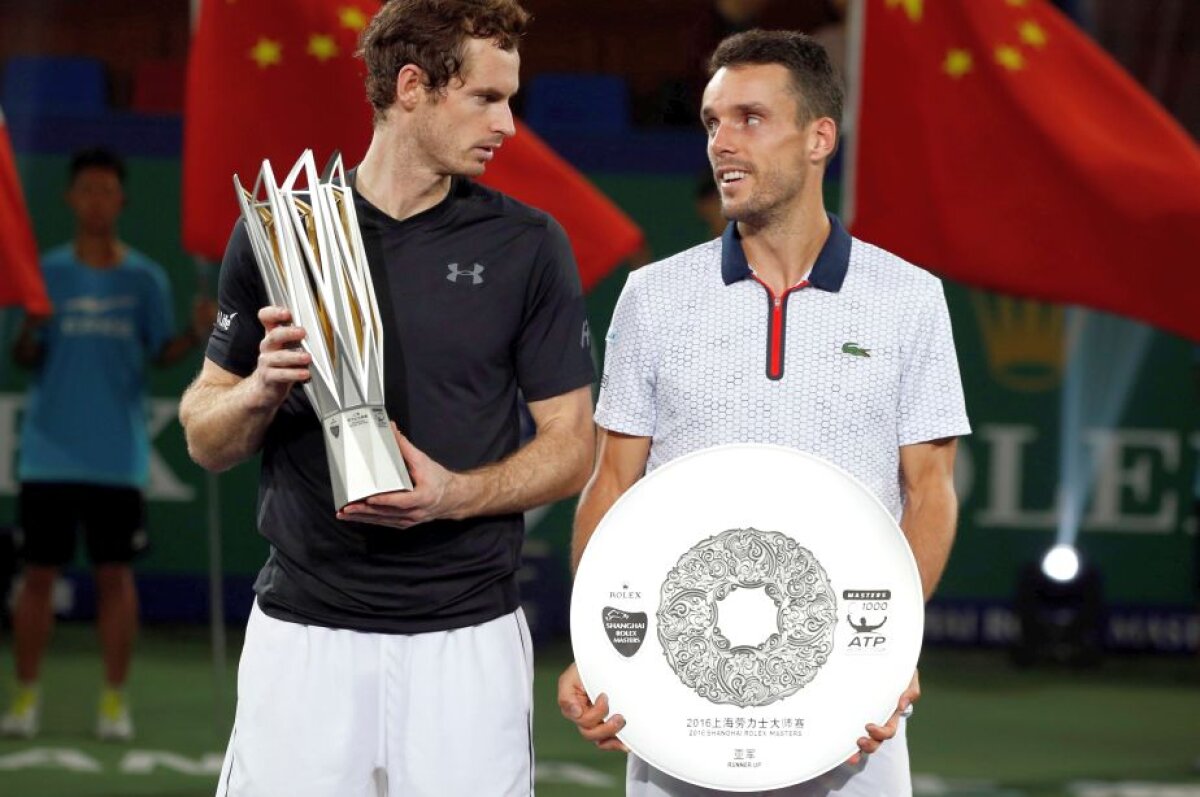 GALERIE FOTO Andy Murray a triumfat în China! A câștigat Mastersul de la Shanghai