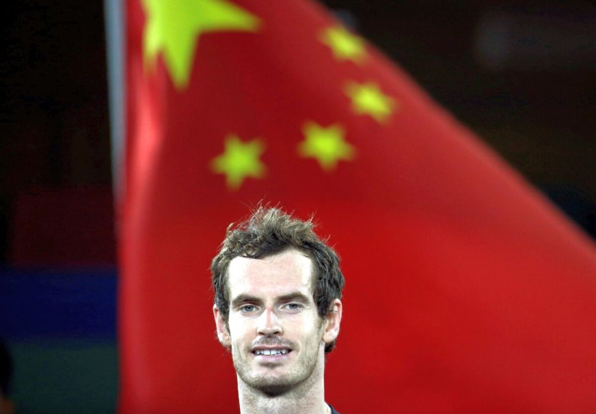 GALERIE FOTO Andy Murray a triumfat în China! A câștigat Mastersul de la Shanghai