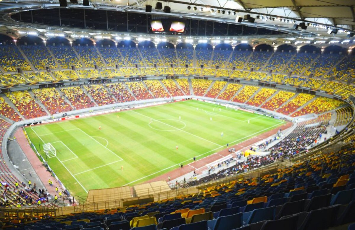 FOTO Rezistă noul gazon de pe Arena Națională? Cum se prezintă suprafața de joc înaintea meciului