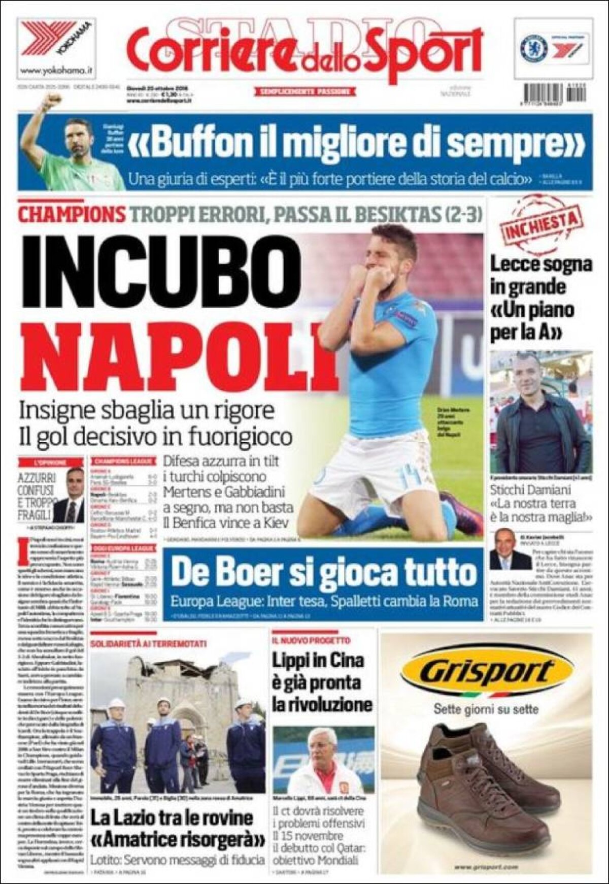 Ce scriu azi ziarele de sport din lume (20 octombrie 2016)