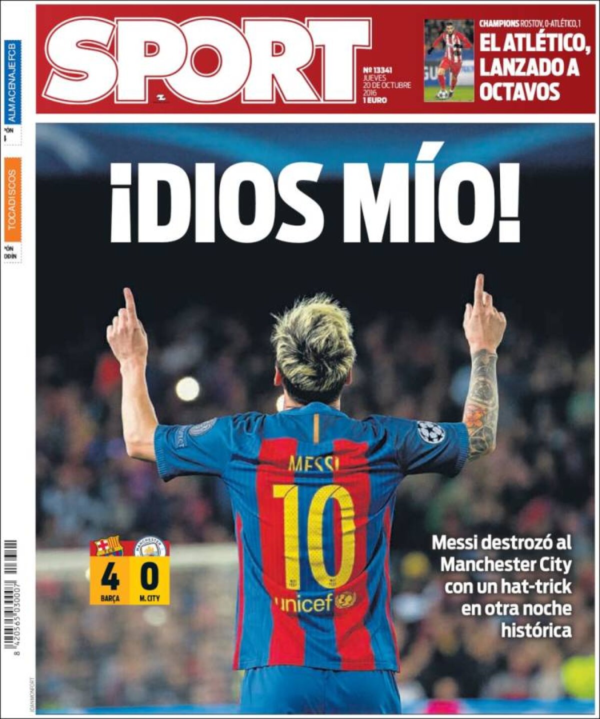 Ce scriu azi ziarele de sport din lume (20 octombrie 2016)