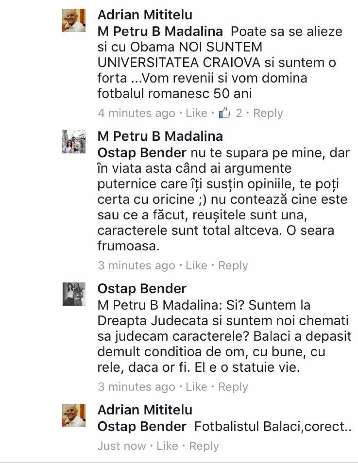 Război între Mititelu și Ilie Balaci! "Omul e bolnav! A venit de la Booveni! Nici nu știa unde e Craiova pe hartă" / "E îmbibat în alcool" 