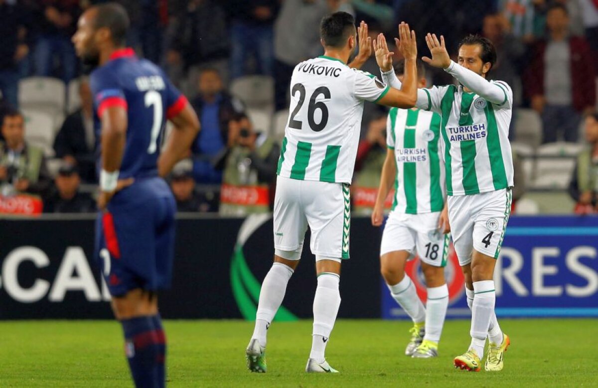 FOTO + VIDEO Toate rezultatele din Europa League » Rusescu, două goluri în două minute cu Villarreal! Victorii pentru Lucescu și Tătărușanu