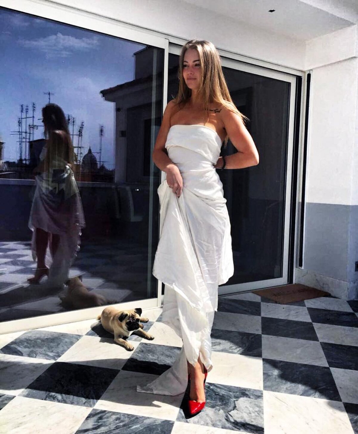 FOTO Vitezista Olga și mușchetarul » S-a întors cu mâna goală de la Rio, dar și-a găsit rapid consolarea în Siberia