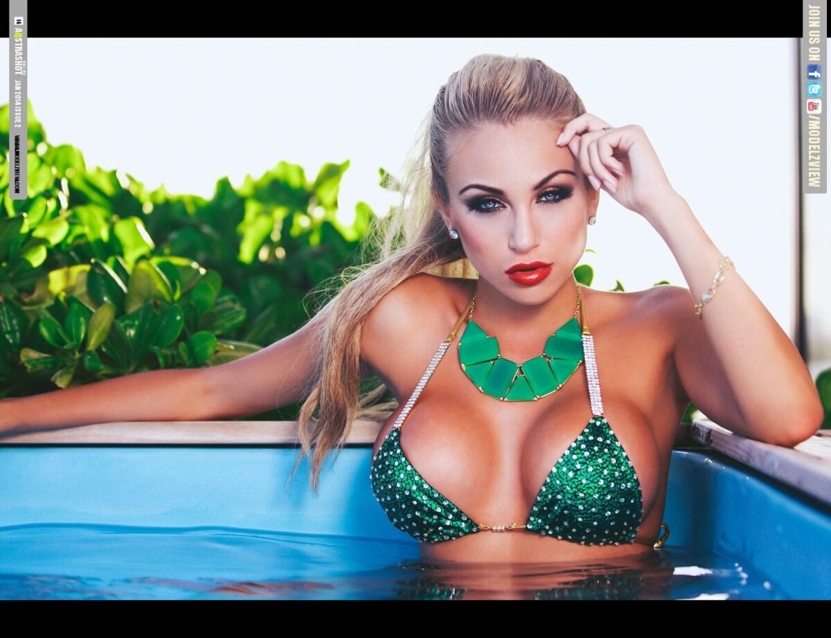 FOTO De la handbal, în Playboy » Khloe Terae a făcut ravagii la ultima ședință foto