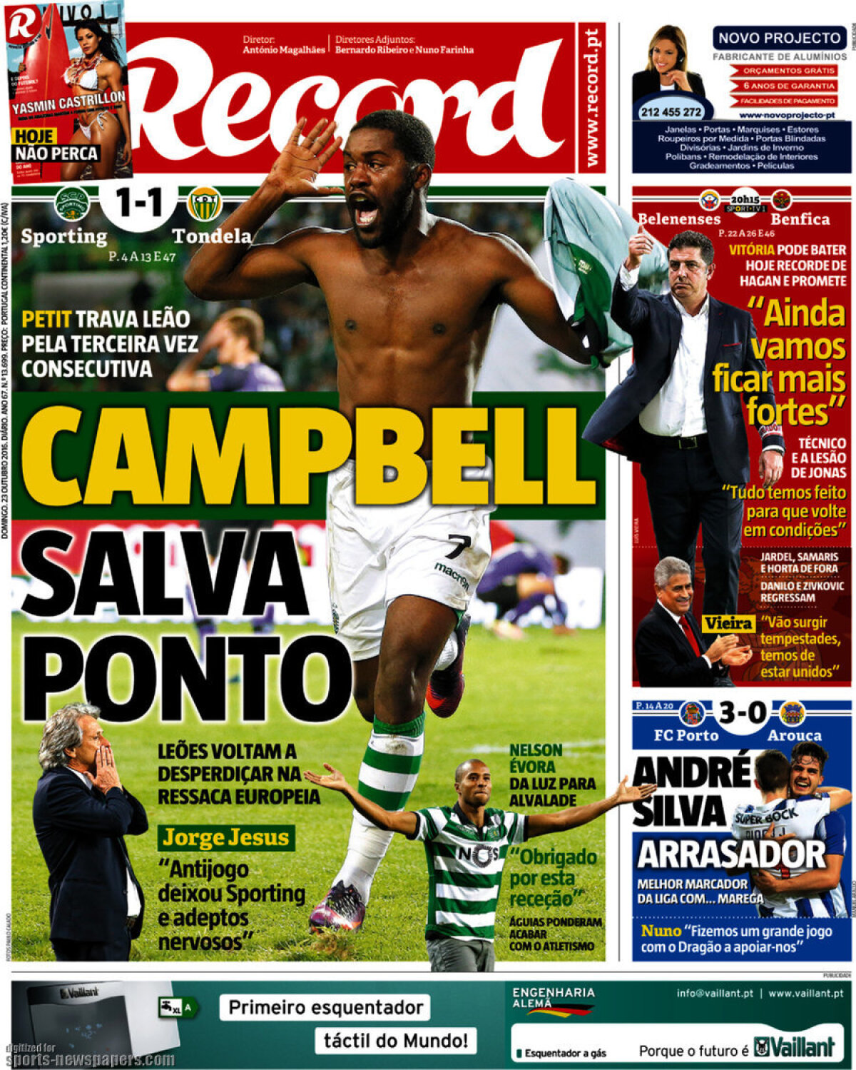 Ce scriu azi ziarele de sport din lume (23 octombrie 2016)