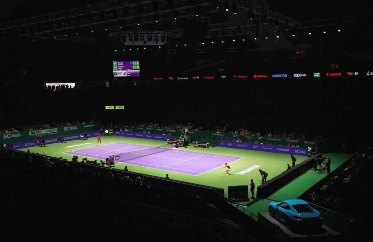 FOTO Simona Halep a învins-o Madison Keys, în deschidere la Turneul Campioanelor 