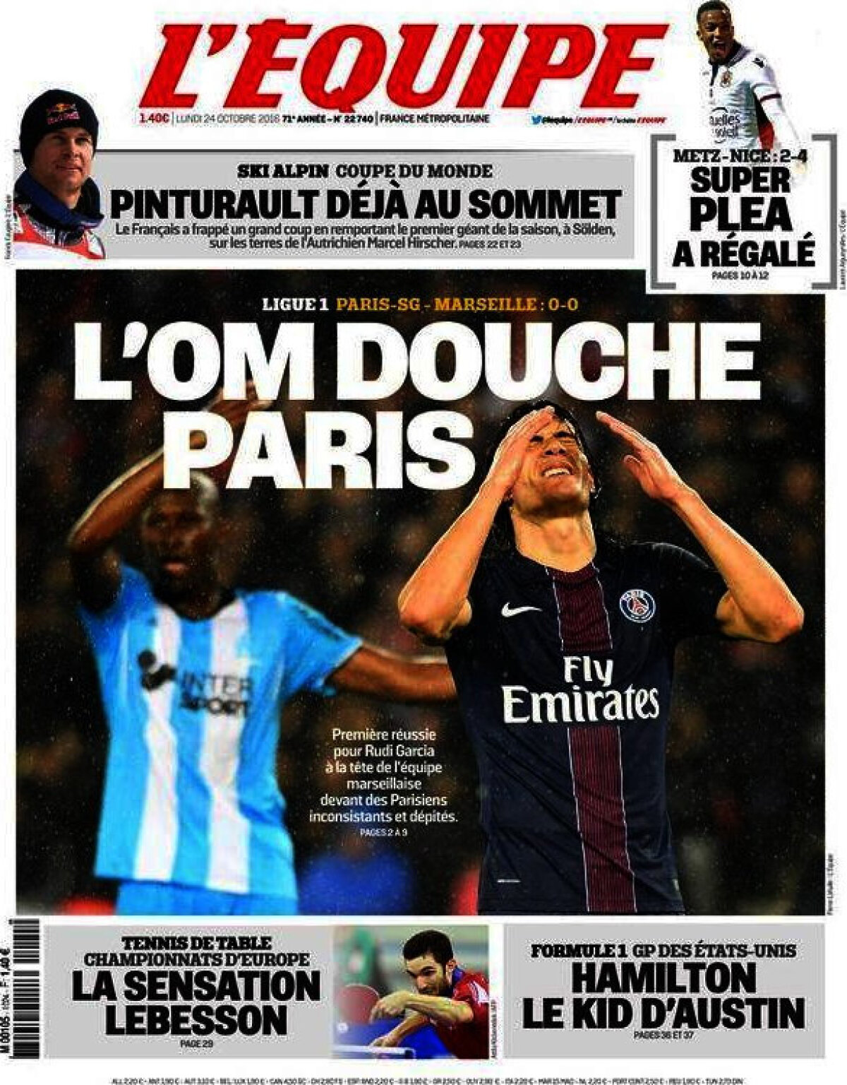 Ce scriu azi ziarele de sport din lume (24 octombrie 2016)