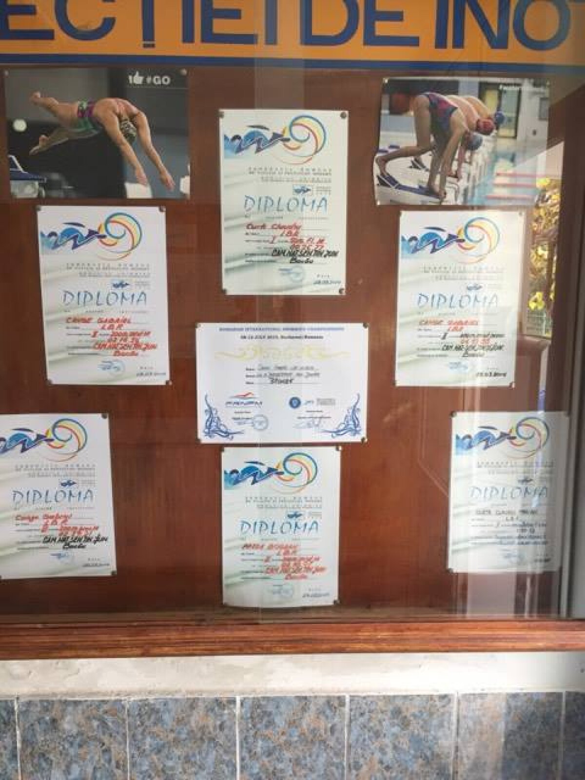 FOTO "Nu avem apă în bazin de o lună!"  » Înotătorii de la LPS Brăila, printre care un campion național, nu se antrenează din septembrie