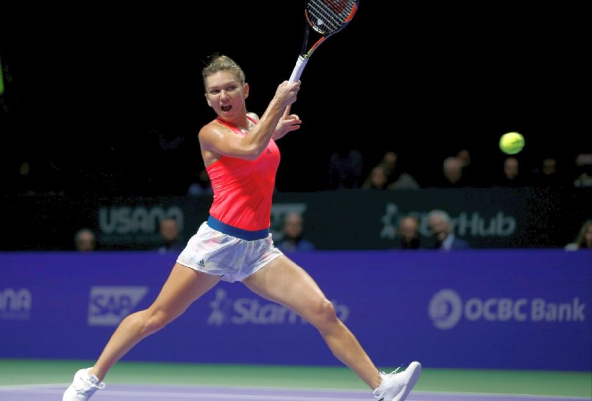 Înfrângere pentru Simona » Halep pierde categoric în faţa lui Kerber! Cum arată clasamentul în Grupa Roşie