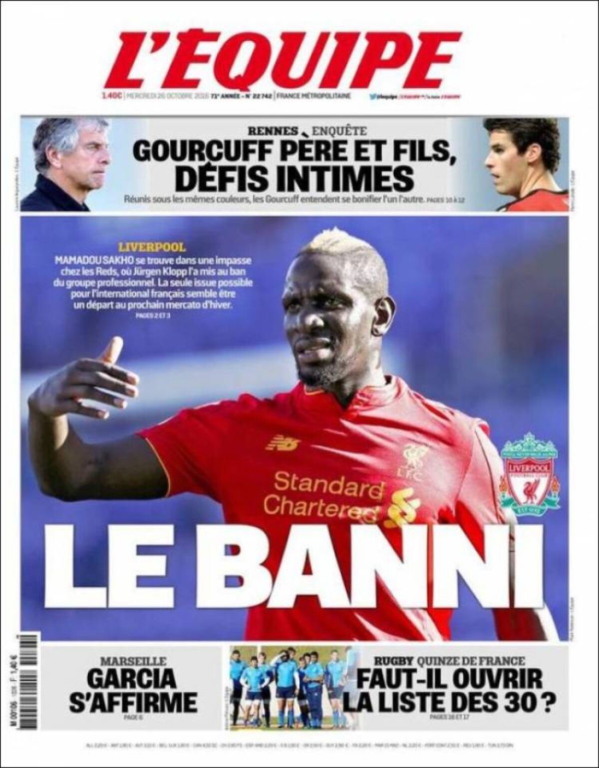 Ce scriu azi ziarele de sport din lume (26 octombrie 2016)