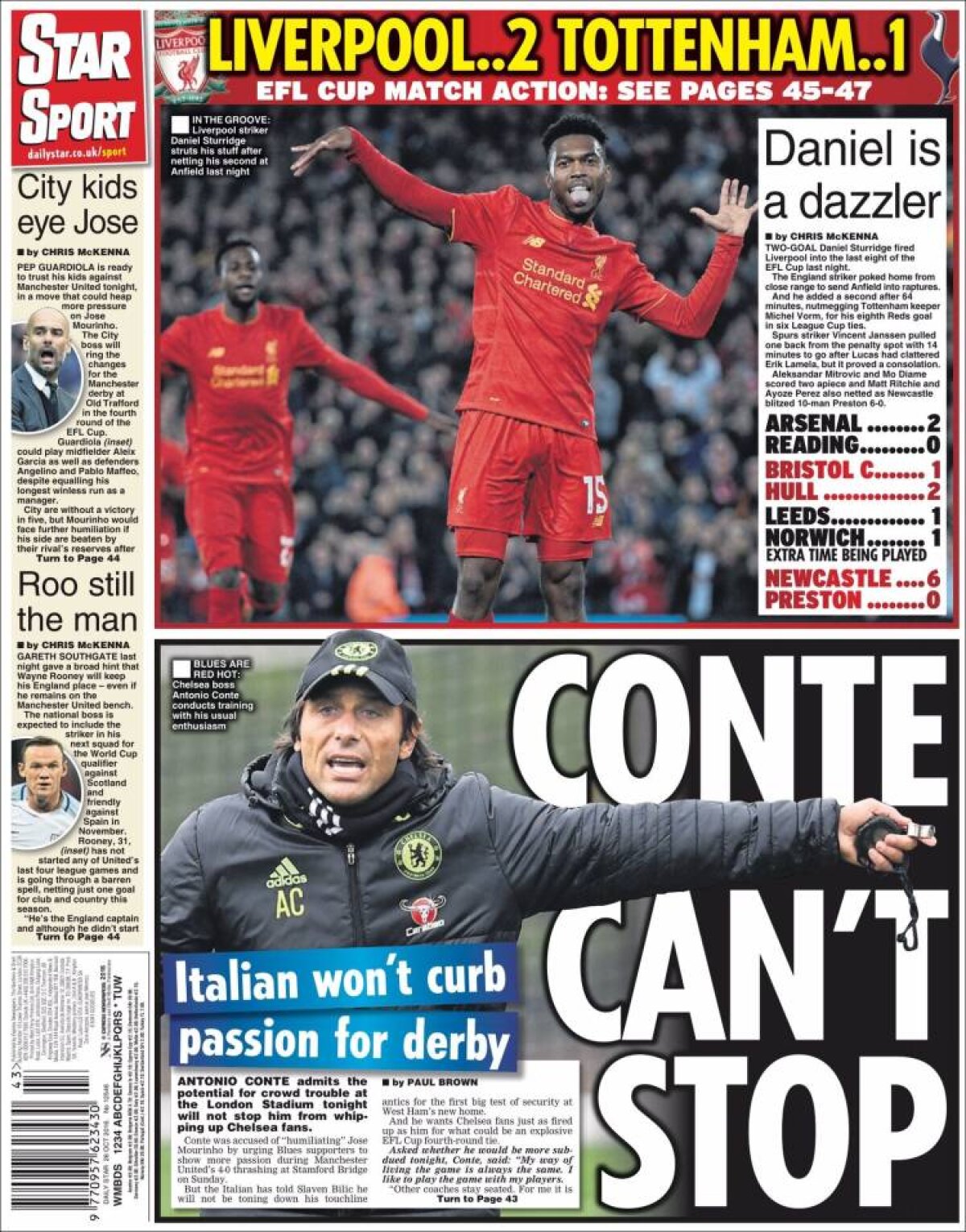 Ce scriu azi ziarele de sport din lume (26 octombrie 2016)