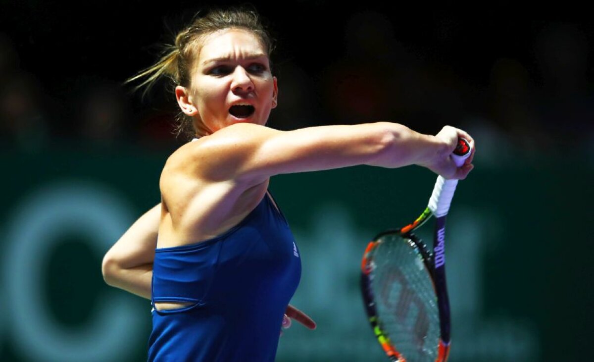 Simona, out! Halep părăsește Turneul Campioanelor după o luptă feroce cu Dominika Cibulkova