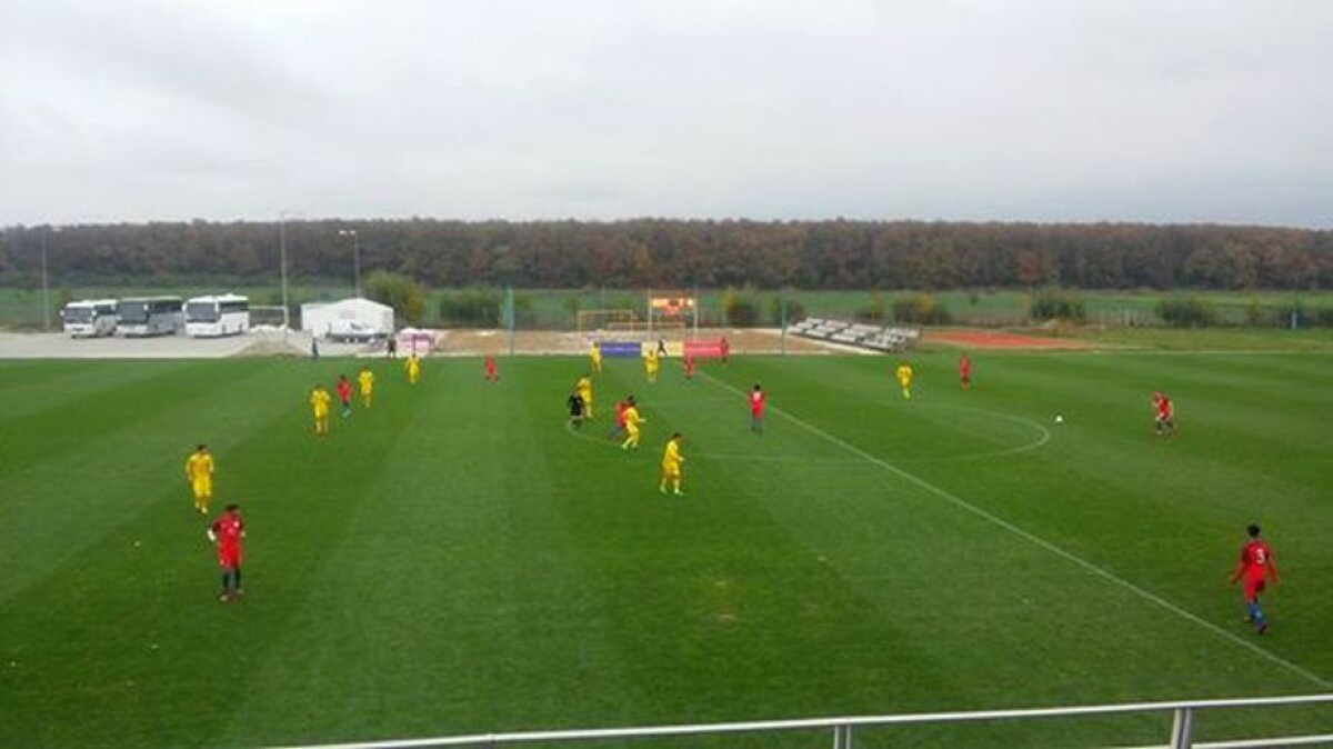 FOTO Înfrângere pentru naționala U17 » "Tricolorii" sunt pe ultimul loc în grupă