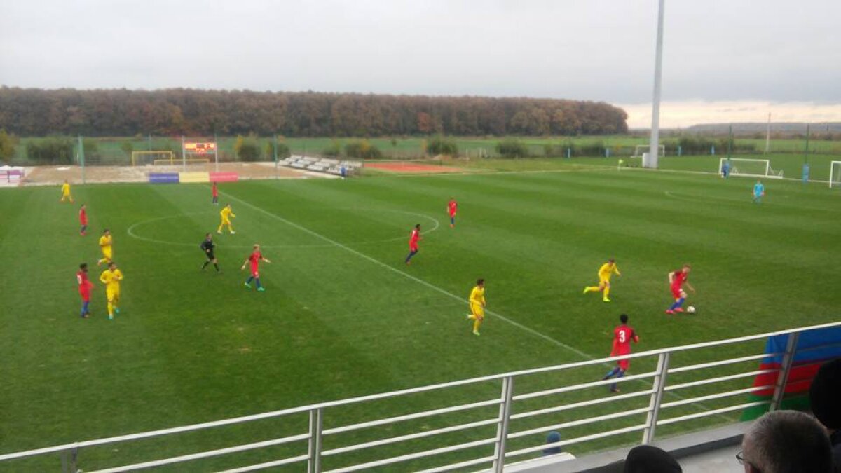 FOTO Înfrângere pentru naționala U17 » "Tricolorii" sunt pe ultimul loc în grupă