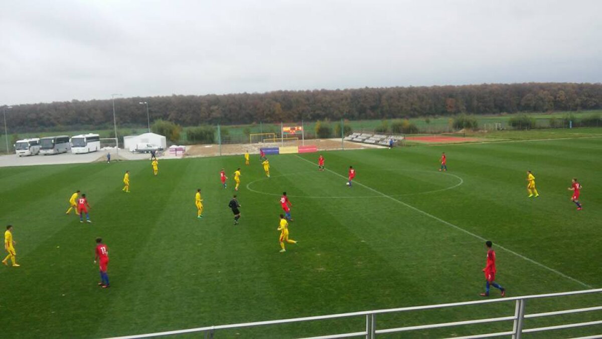 FOTO Înfrângere pentru naționala U17 » "Tricolorii" sunt pe ultimul loc în grupă