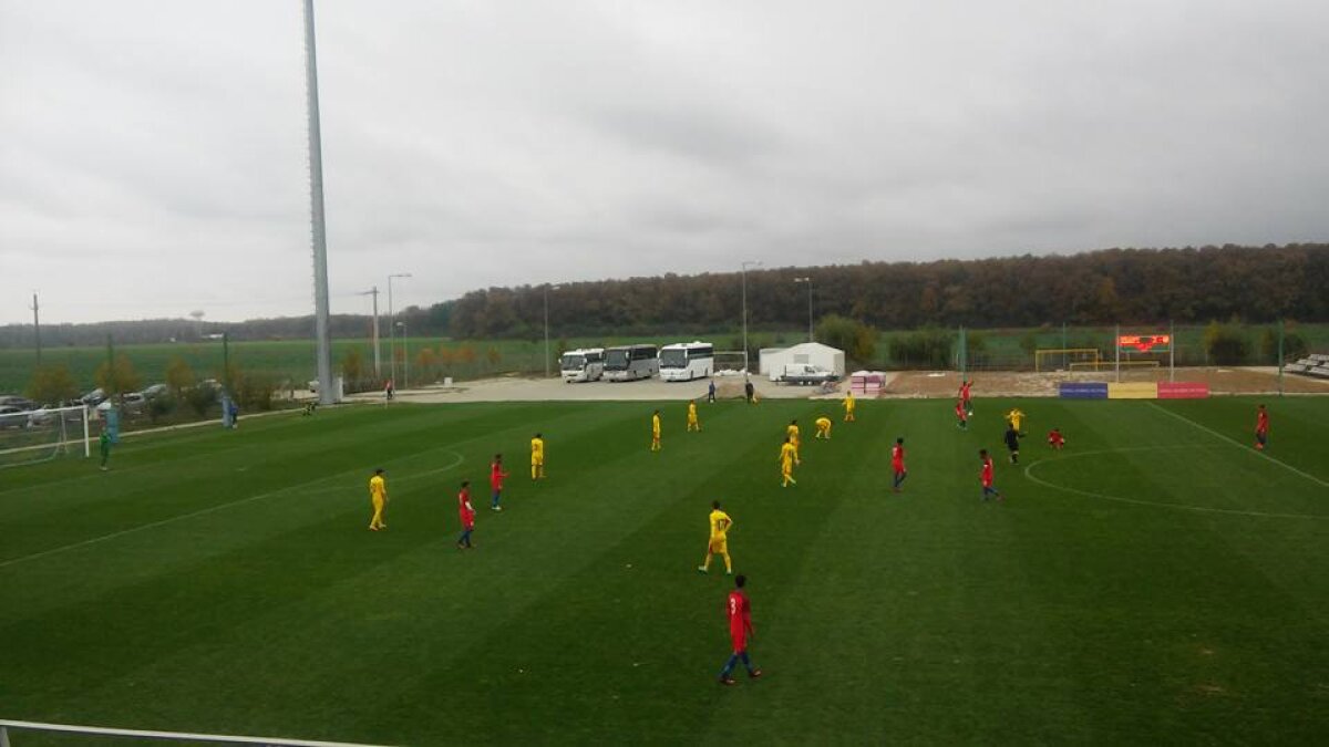FOTO Înfrângere pentru naționala U17 » "Tricolorii" sunt pe ultimul loc în grupă