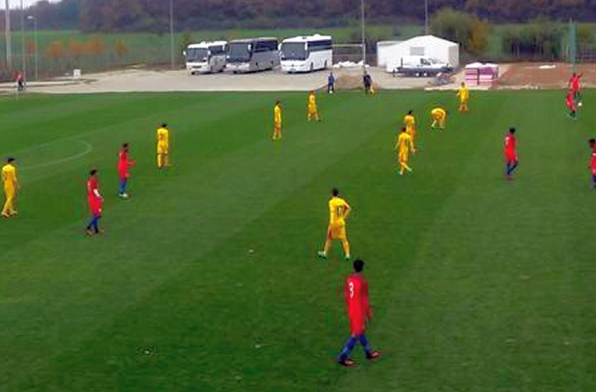 FOTO Înfrângere pentru naționala U17 » "Tricolorii" sunt pe ultimul loc în grupă