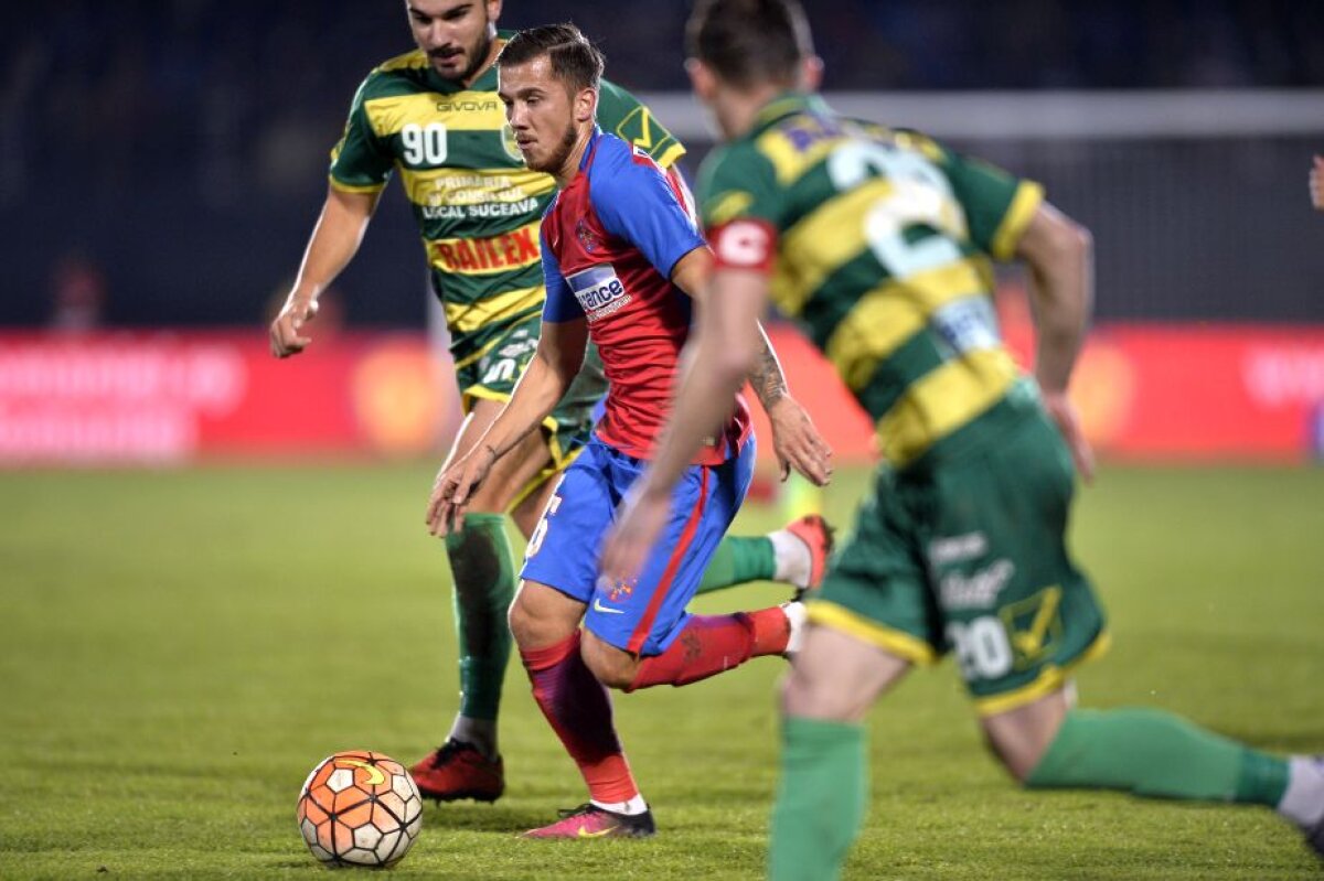 FOTO și VIDEO Steaua, ultima echipă calificată în optimile de finală ale Cupei României » Meci intens în Moldova