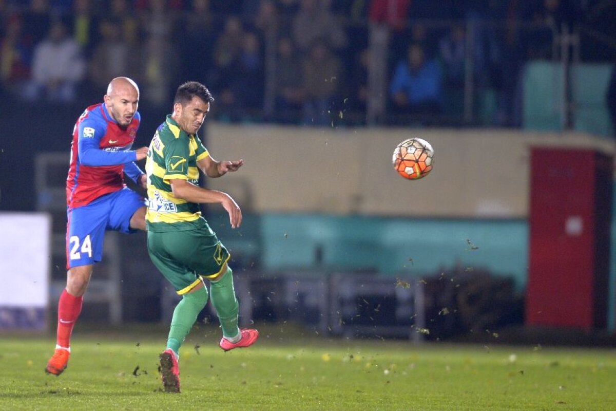 FOTO și VIDEO Steaua, ultima echipă calificată în optimile de finală ale Cupei României » Meci intens în Moldova