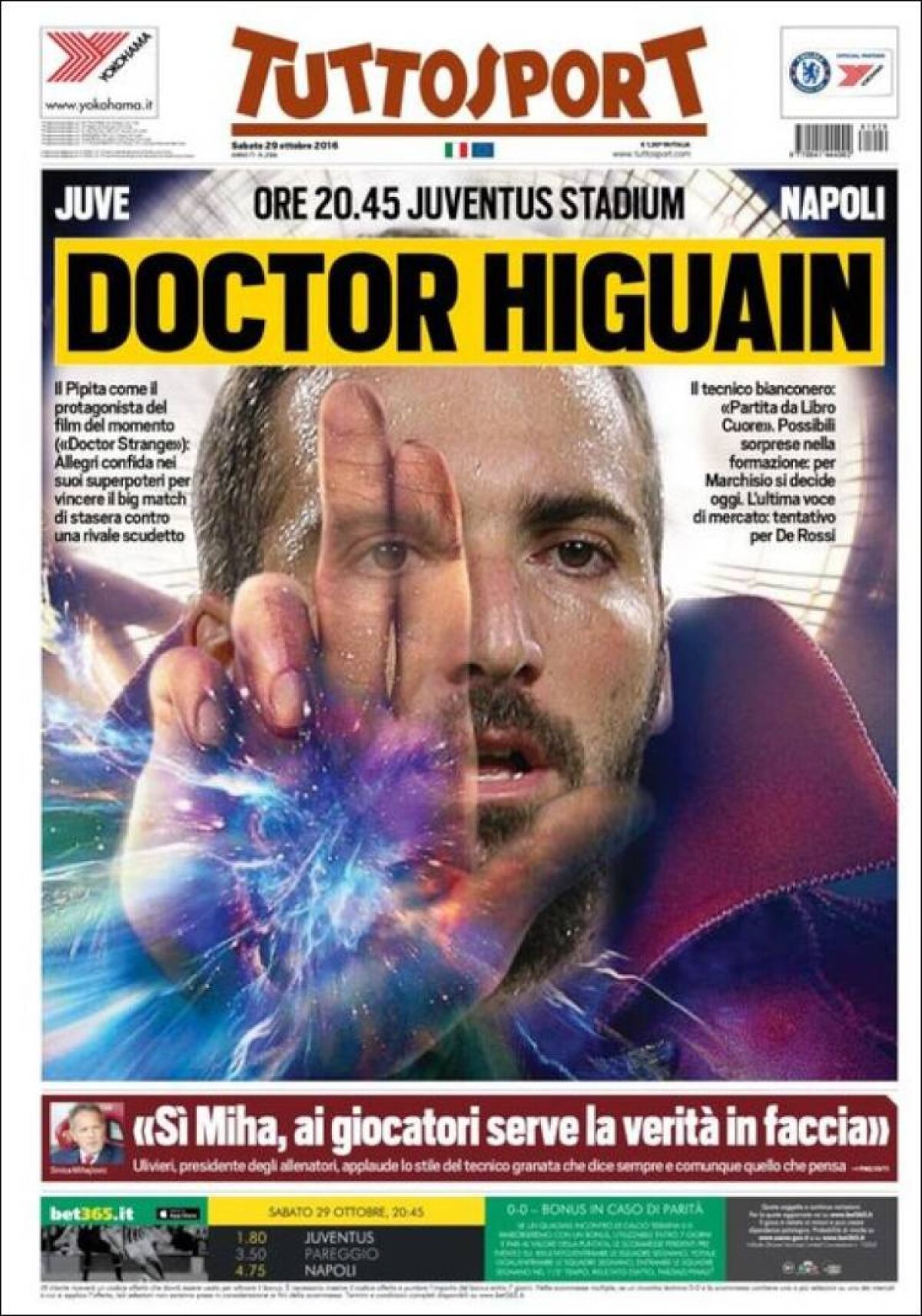 Ce scriu azi ziarele de sport din lume (29 octombrie 2016)