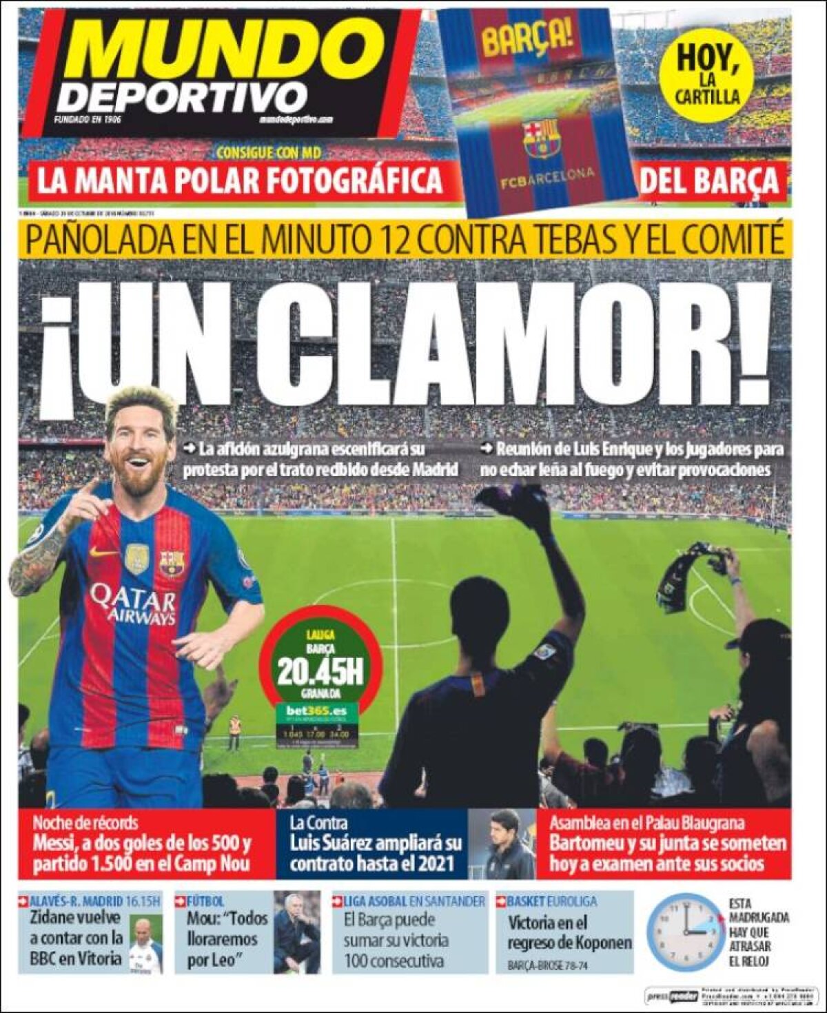 Ce scriu azi ziarele de sport din lume (29 octombrie 2016)